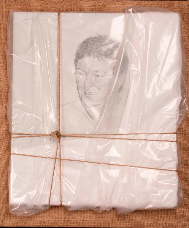 Wrapped Portrait of David C. Copley