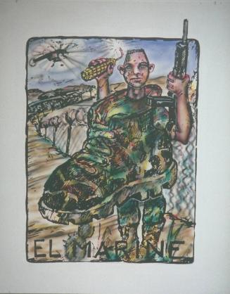 El Marine (The Marine) from the "Border Stereotypes" series