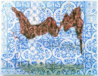 Azulejaria "De Tapete" em Carne Viva  (Carpet-Style Tilework in Live Flesh)