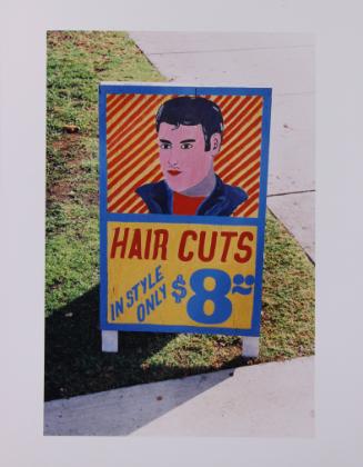 Hair Salon Sign, Los Angeles, California