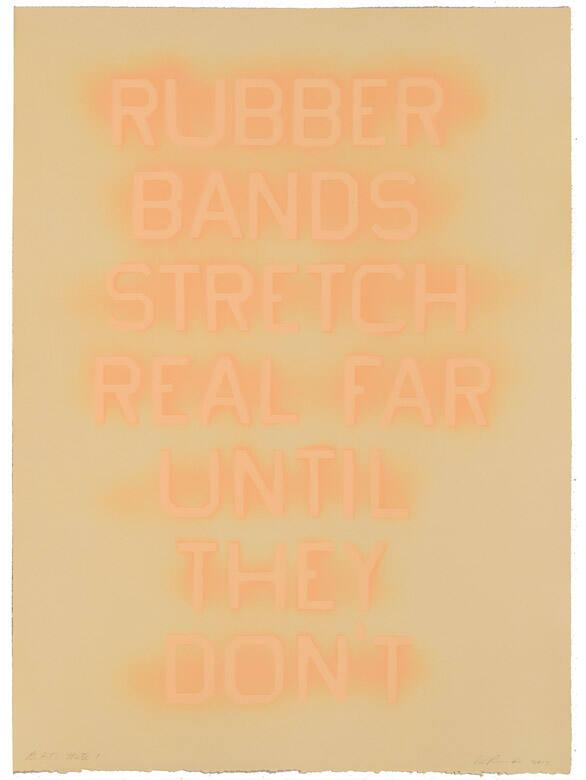 Rubber Bands, State I