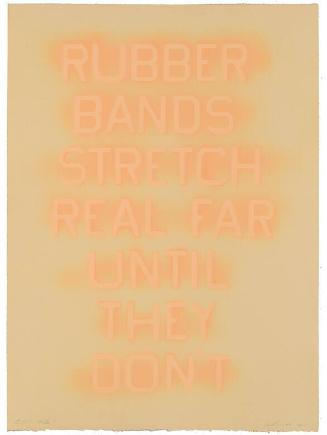 Rubber Bands, State I
